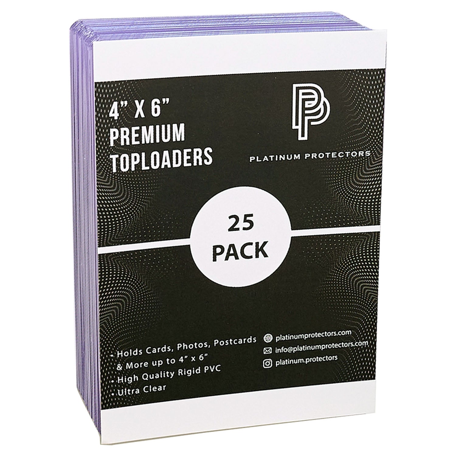 Platinum Protectors Premium 4" x 6" Postcard Toploaders