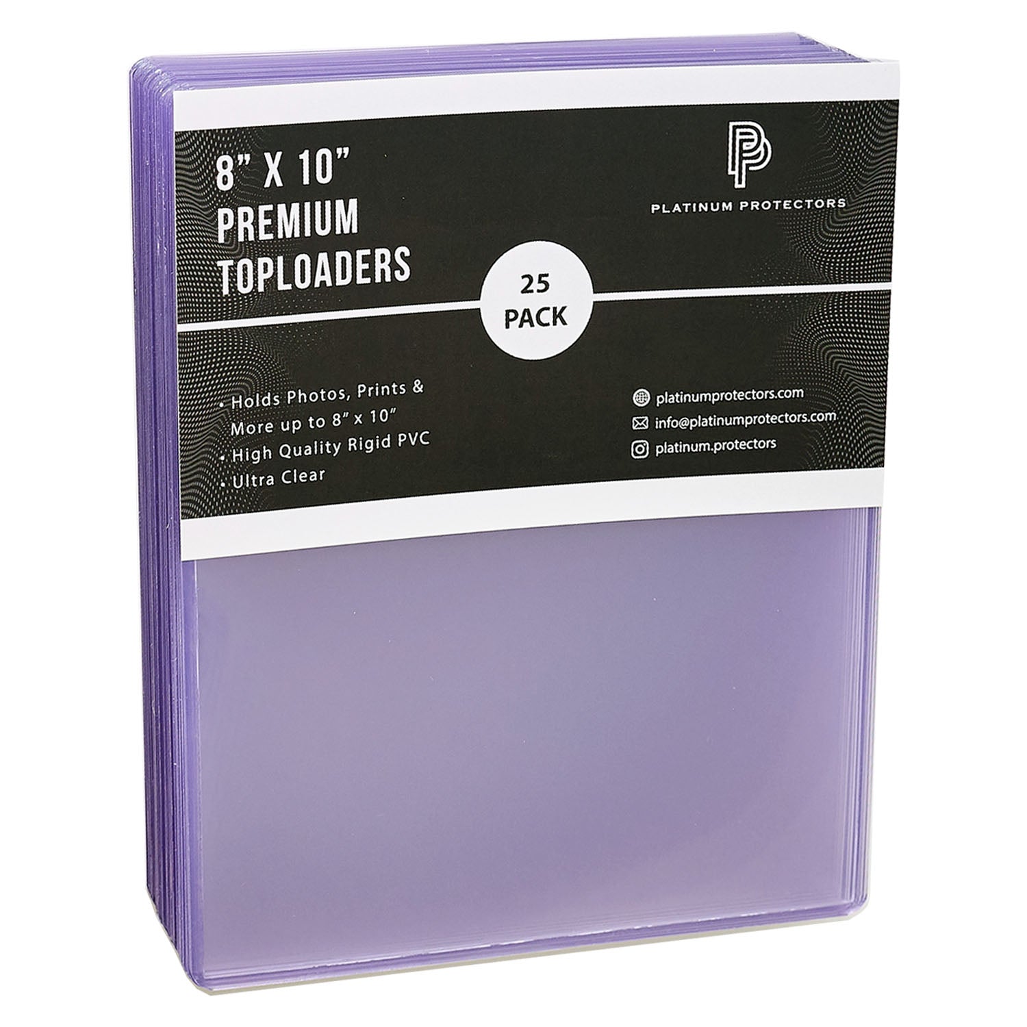 Platinum Protectors Premium 8" x 10" Photo Toploaders