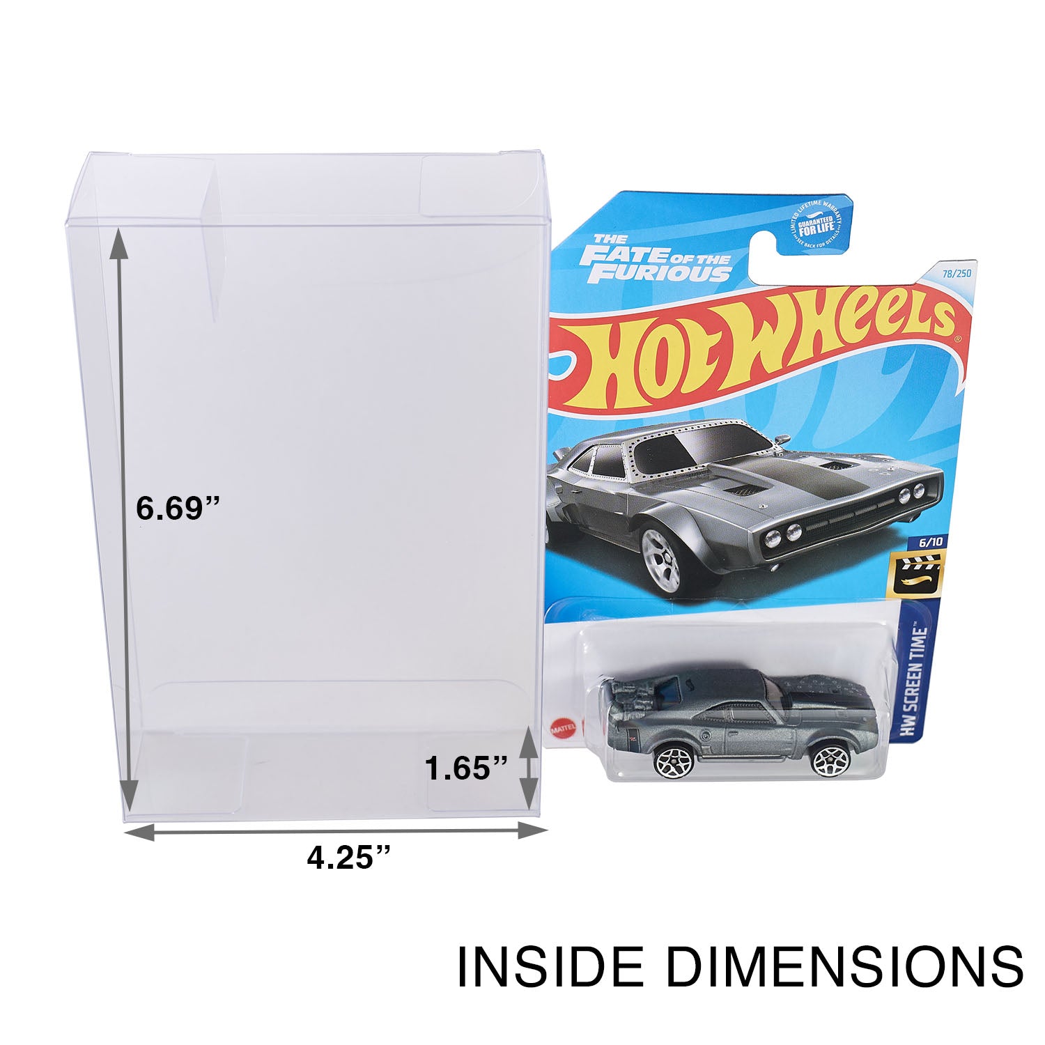 Platinum Protectors for Hot Wheels Mainline & Matchbox Cars Carded Boxes