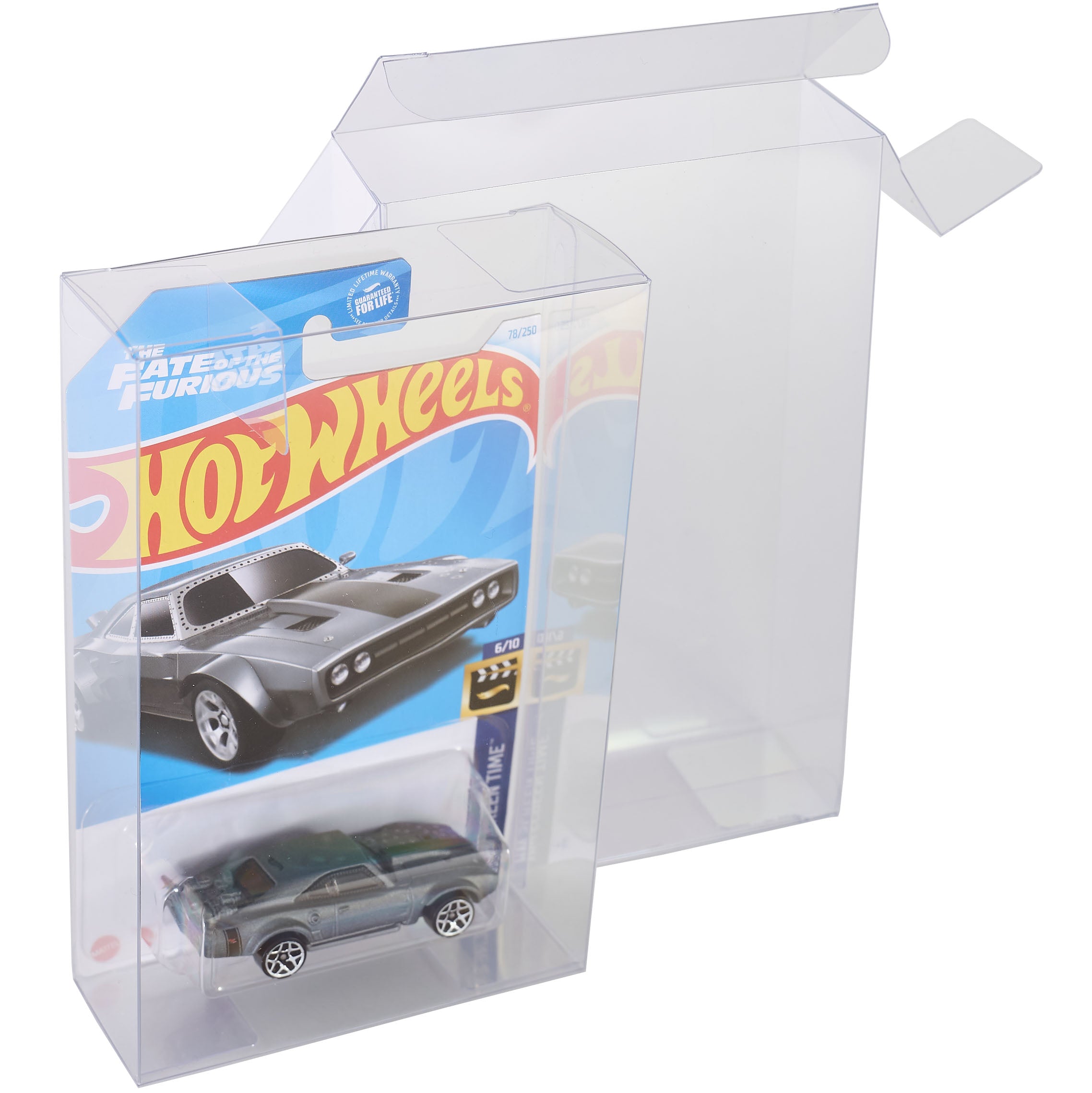 Platinum Protectors for Hot Wheels Mainline & Matchbox Cars Carded Boxes