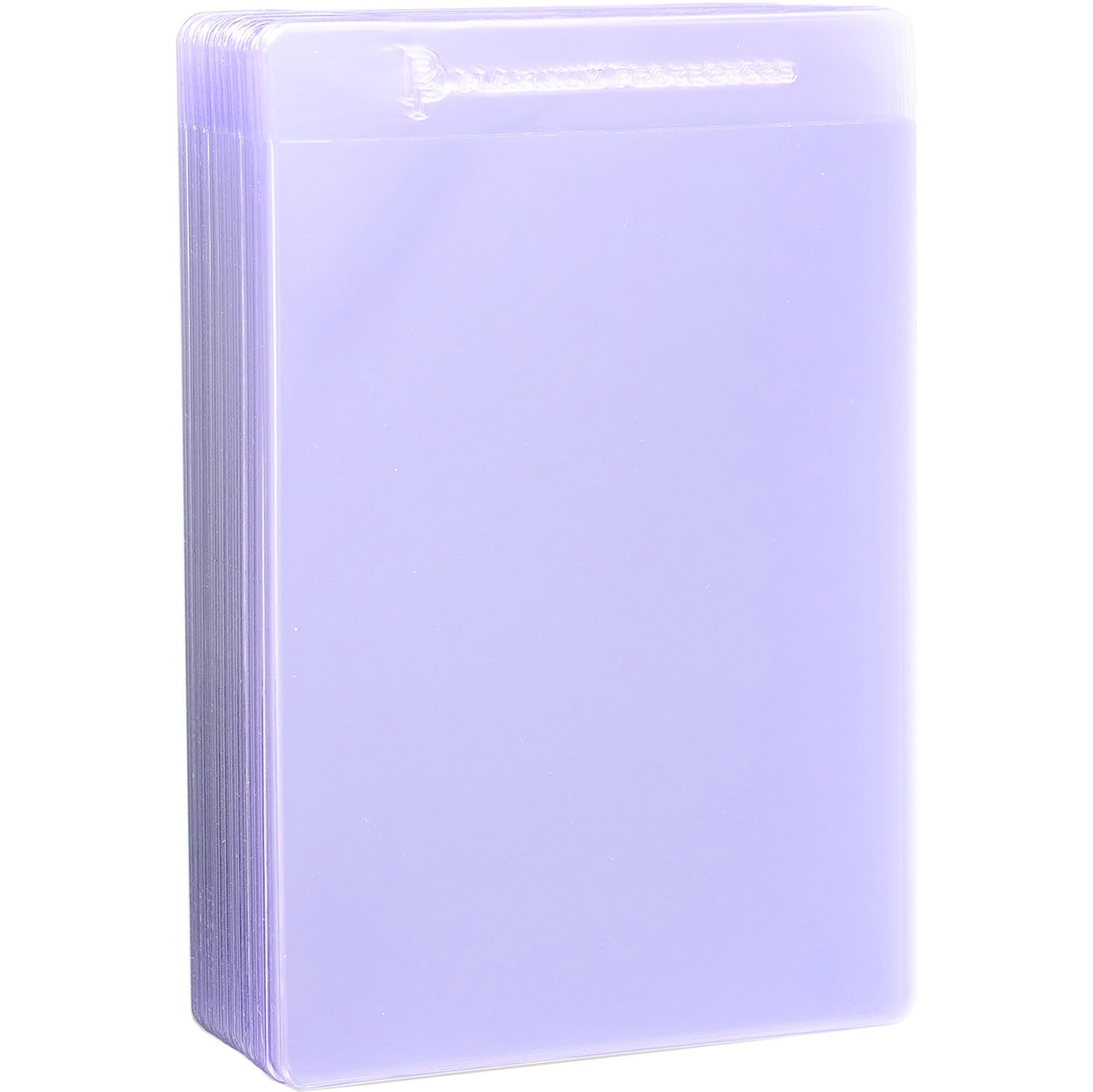 Platinum Protectors Semi-Rigid Card Holders Oversize for Graded Submissions - 50 pack